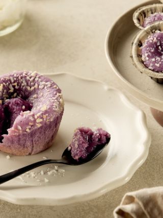 Ube Lava Cakes